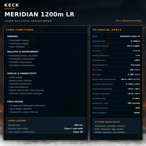 KECK Meridian 1200m LR-Rangefinder