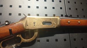 Winchester Cheyenne .44-40, 24-karat gold plating 1/11,225 made globally *SOLD*