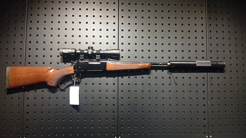 223 Browning BLR Blued Walnut: 20" *Without scope and suppressor*