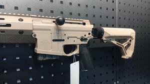 Troy 300blk Straight pull AR-15 FDE 16", 5/8x24 thread