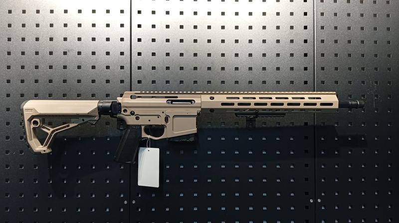 Troy 300blk Straight pull AR-15 FDE 16", 5/8x24 thread