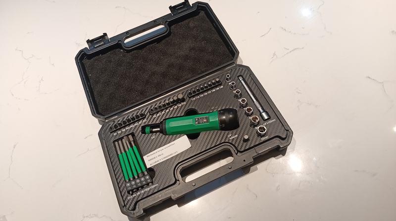PYD ARMS torque screwdriver with 39sets combo 1-6N.M range