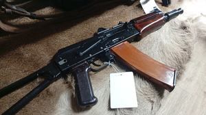 Tula AKS-74U "Krinkov" in 5.45x39 Russian, With izhmash Bakelite 30 round magazine.