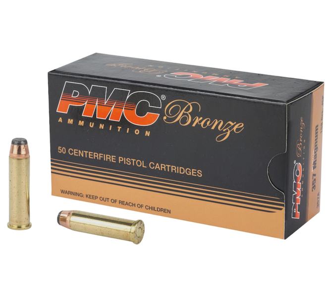 PMC 357-MAG Bronze 158gr Jacket Soft Point (x50)
