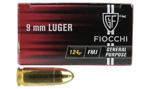 Fiocchi 9mm 124gr FMJ (x50)