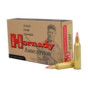 Hornady 22-250 Rem 55 gr V-MAX – (x20 round boxes) & 22-250 Rem 50 gr