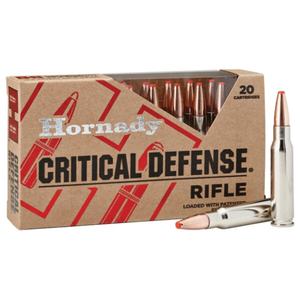Hornady 308 Win 155gr FTX Critical Defense 20 Rounds
