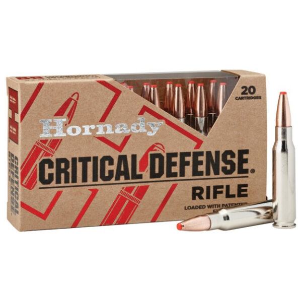 Hornady 308 Win 155gr FTX Critical Defense 20 Rounds
