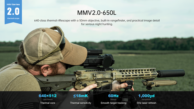 MMV2.0-650L Thermal Optic *2 year warranty*