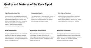 Keck bipod picatinny and M-LOKsystem K808 *1 year warranty*