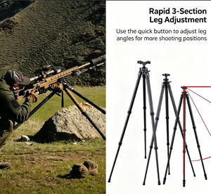 PYD Arms Arca mount & Clamp Tripod