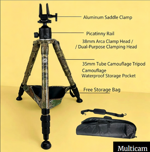 PYD ARMS Camouflage Aluminum Tripod