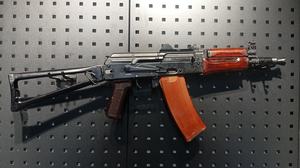 Tula AKS-74U "Krinkov" in 5.45x39 Russian, With izhmash Bakelite 30 round magazine.