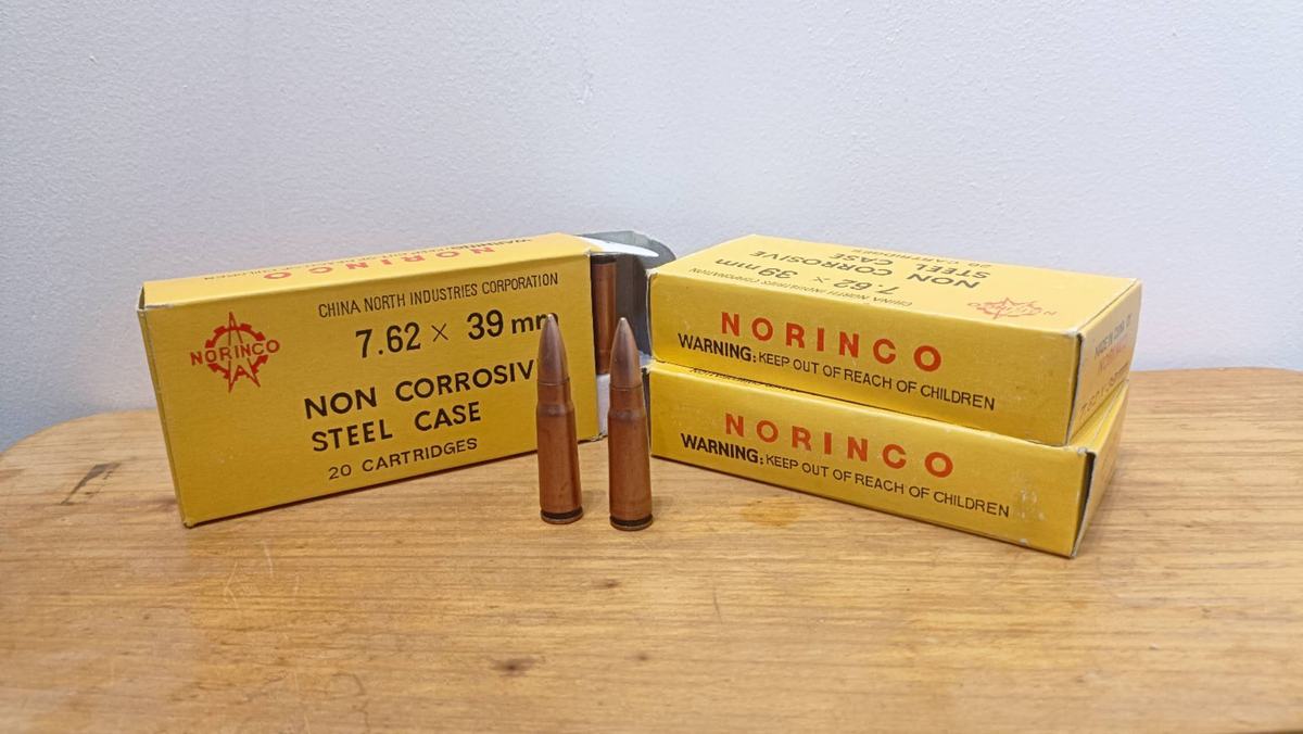 Norinco 7.62x39 FMJ (x20) Non-corrosive